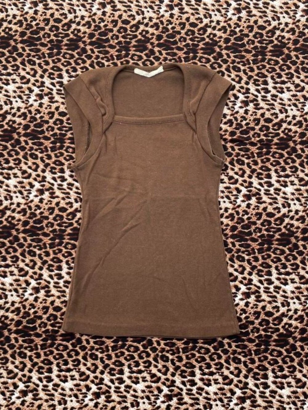 vintage earth tone 70s blank baby tee
